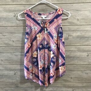 J.Jill Floral Tank Top